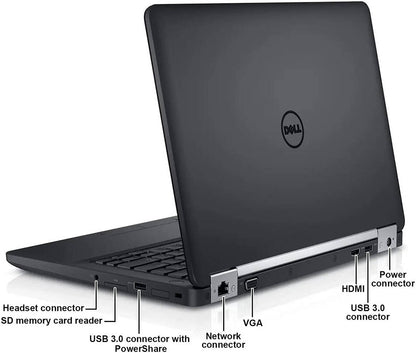 Dell Latitude 7470 – 14" Business Ultrabook | Intel Core i5/i7 (6th Gen) | Lightweight, Durable & Secure | Windows 10/11 Pro