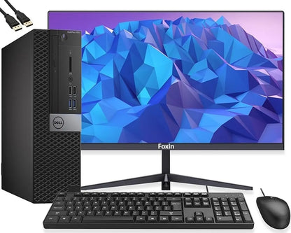 Dell OptiPlex 3040 SFF – Small Form Factor Business Desktop | Intel Core i3/i5/i7 (6th Gen) | Fast, Secure & Upgrade‑Ready | Windows 10/11 Pro