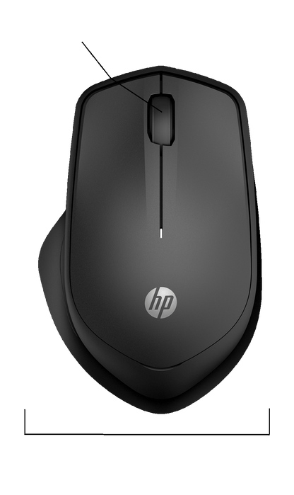 HP 280 Silent Wireless Mouse